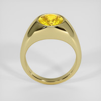3.48 Ct. Yellow Sapphire Ring, 18K Yellow Gold 3
