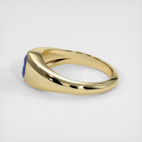 1.55 Ct. Blue Sapphire Ring, 18K Yellow Gold 4