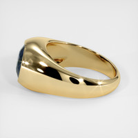 4.02 Ct. Sapphire Ring, 18K Yellow Gold 4