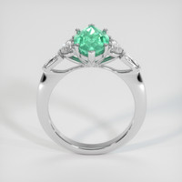 2.17 Ct. Emerald Ring, Platinum 950 3