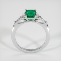 1.39 Ct. Emerald Ring, Platinum 950 3