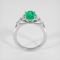 1.72 Ct. Emerald Ring, Platinum 950 3