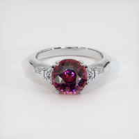 2.86 Ct. Gemstone Ring, Platinum 950 1