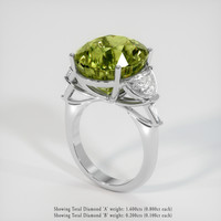 10.65 Ct. Gemstone Ring, Platinum 950 2