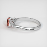 1.35 Ct. Sapphire Ring, Platinum 950 4