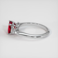 2.05 Ct. Ruby Ring, Platinum 950 4
