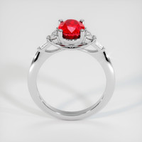 1.54 Ct. Ruby Ring, Platinum 950 3