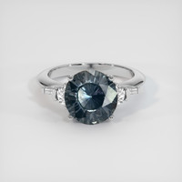 3.35 Ct. Sapphire Ring, Platinum 950 1