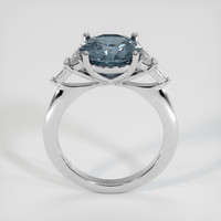 3.35 Ct. Sapphire Ring, Platinum 950 3