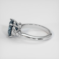 3.35 Ct. Sapphire Ring, Platinum 950 4