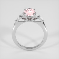 2.38 Ct. Padparadscha Sapphire Ring, Platinum 950 3