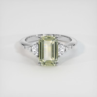 2.44 Ct. Sapphire Ring, Platinum 950 1