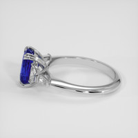 3.02 Ct. Blue Sapphire Ring, Platinum 950 4