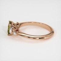 0.88 Ct. Gemstone Ring, 14K Rose Gold 4