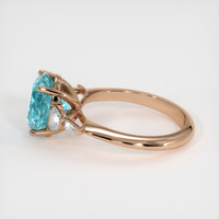 4.81 Ct. Gemstone Ring, 14K Rose Gold 4