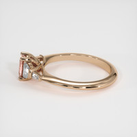 0.59 Ct. Sapphire Ring, 14K Rose Gold 4