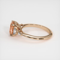 2.50 Ct. Sapphire Ring, 14K Rose Gold 4