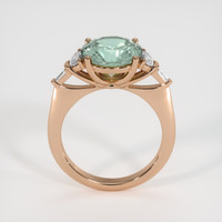 3.93 Ct. Sapphire Ring, 18K Rose Gold 3