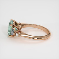 3.93 Ct. Sapphire Ring, 18K Rose Gold 4