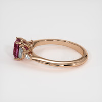 1.52 Ct. Bi Color Sapphire Ring, 18K Rose Gold 4