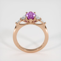 1.65 Ct. Sapphire Ring, 18K Rose Gold 3