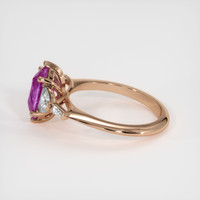 1.65 Ct. Sapphire Ring, 18K Rose Gold 4