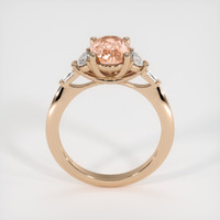 2.50 Ct. Sapphire Ring, 18K Rose Gold 3
