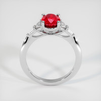1.22 Ct. Ruby Ring, 10K White Gold 3