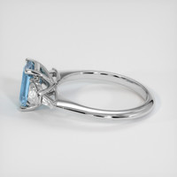 1.02 Ct. Gemstone Ring, 14K White Gold 4