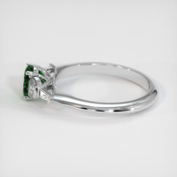 0.72 Ct. Gemstone Ring, 14K White Gold 4