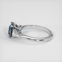 2.19 Ct. Gemstone Ring, 14K White Gold 4