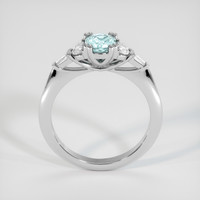 0.74 Ct. Gemstone Ring, 14K White Gold 3
