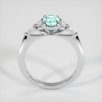 0.81 Ct. Gemstone Ring, 14K White Gold 3