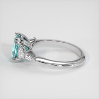 2.13 Ct. Gemstone Ring, 14K White Gold 4