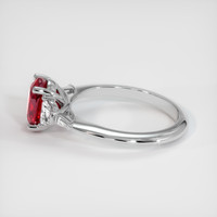 1.97 Ct. Ruby Ring, 14K White Gold 4