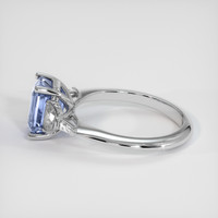 1.80 Ct. Sapphire Ring, 14K White Gold 4