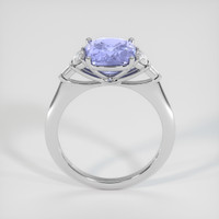 3.68 Ct. Sapphire Ring, 14K White Gold 3