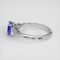 1.76 Ct. Blue Sapphire Ring, 14K White Gold 4