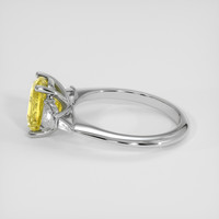 2.68 Ct. Yellow Sapphire Ring, 14K White Gold 4