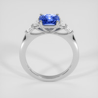 2.06 Ct. Bi Color Sapphire Ring, 18K White Gold 3