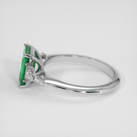 1.73 Ct. Emerald Ring, 18K White Gold 4