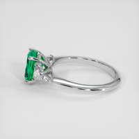 1.72 Ct. Emerald Ring, 18K White Gold 4