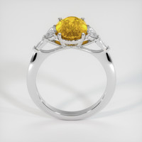 3.00 Ct. Gemstone Ring, 18K White Gold 3