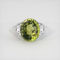 10.65 Ct. Gemstone Ring, 18K White Gold 1