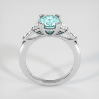 2.13 Ct. Gemstone Ring, 18K White Gold 3