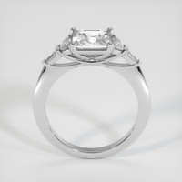 1.65 Ct. White Sapphire Ring, 18K White Gold 3