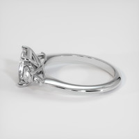 1.65 Ct. White Sapphire Ring, 18K White Gold 4