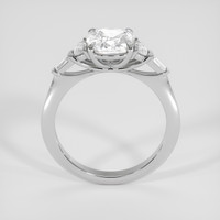 2.23 Ct. White Sapphire Ring, 18K White Gold 3