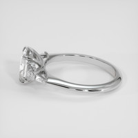 2.23 Ct. White Sapphire Ring, 18K White Gold 4