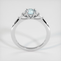 1.25 Ct. Sapphire Ring, 18K White Gold 3